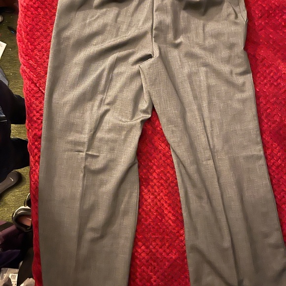 George dress slacks, size 14P, gray color. Gently worn - Picture 2 of 3
